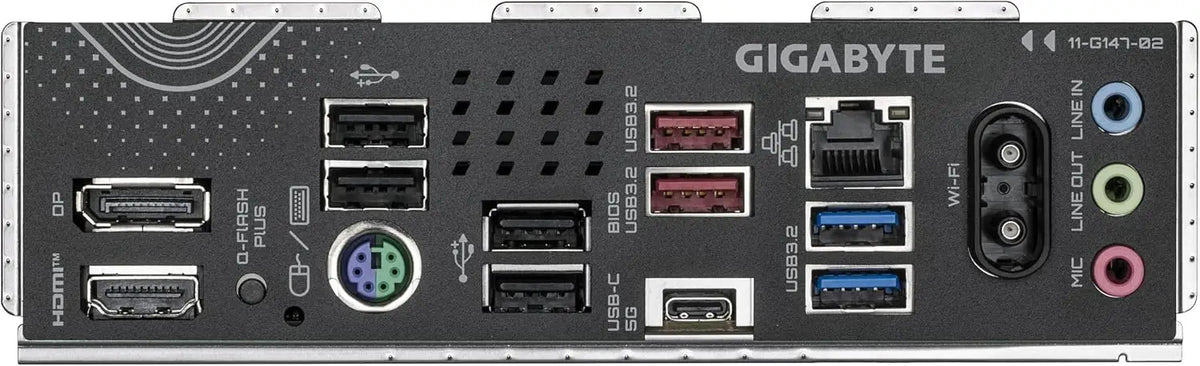 GIGABYTE B850 Eagle WIFI6E Motherboard - AMD Ryzen 9000 Series CPUs 8 + 2 + 2 Phase Digital VRM up to 8200MHz DDR5 (OC)
