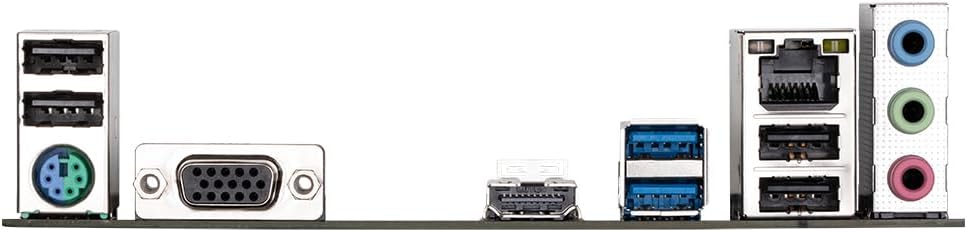 Gigabyte H610M H V3 DDR4 Motherboard - Supports Intel Core 14th CPUs 4 + 1 + 1 Hybrid Phases Digital VRM up to 3200MHz