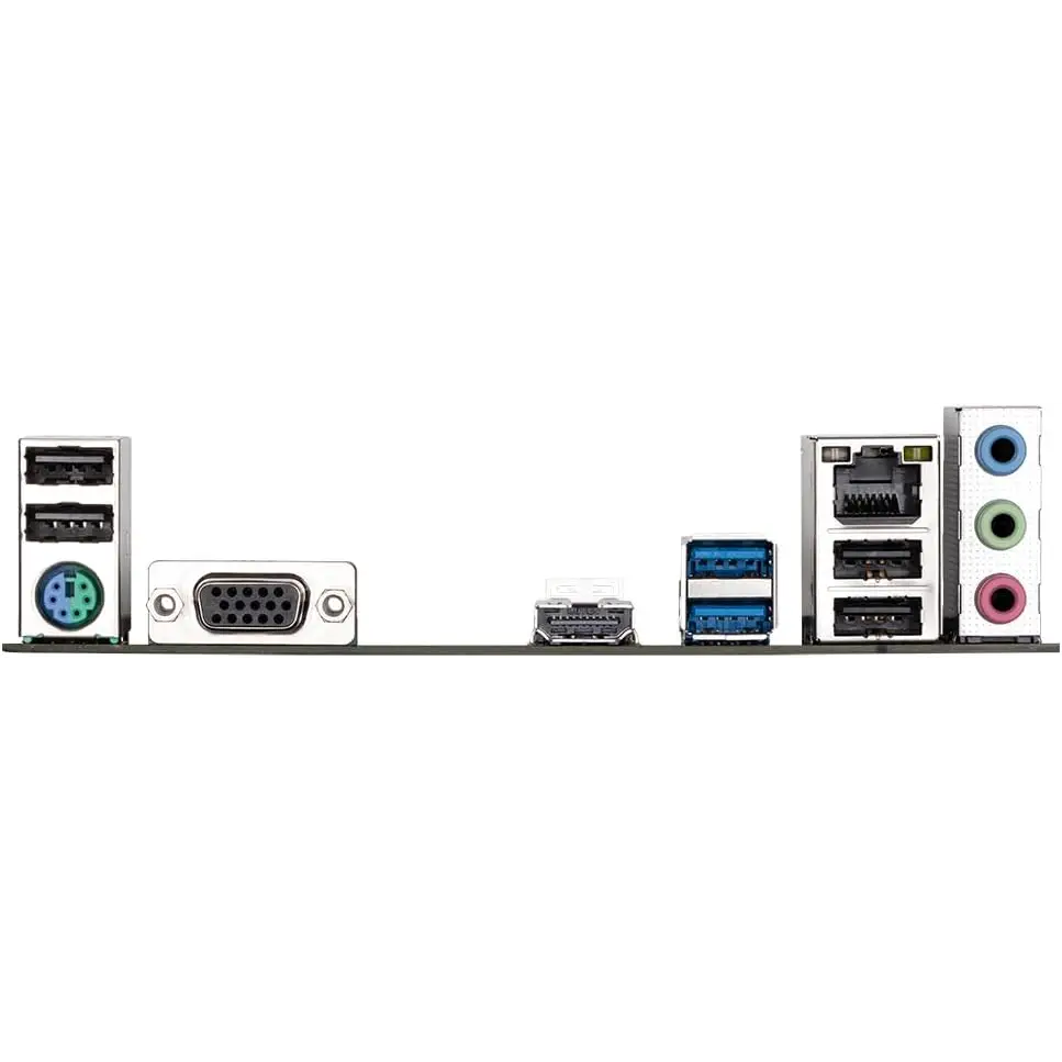 Gigabyte H610M H V3 DDR4 Motherboard - Supports Intel Core 14th CPUs 4 + 1 + 1 Hybrid Phases Digital VRM up to 3200MHz