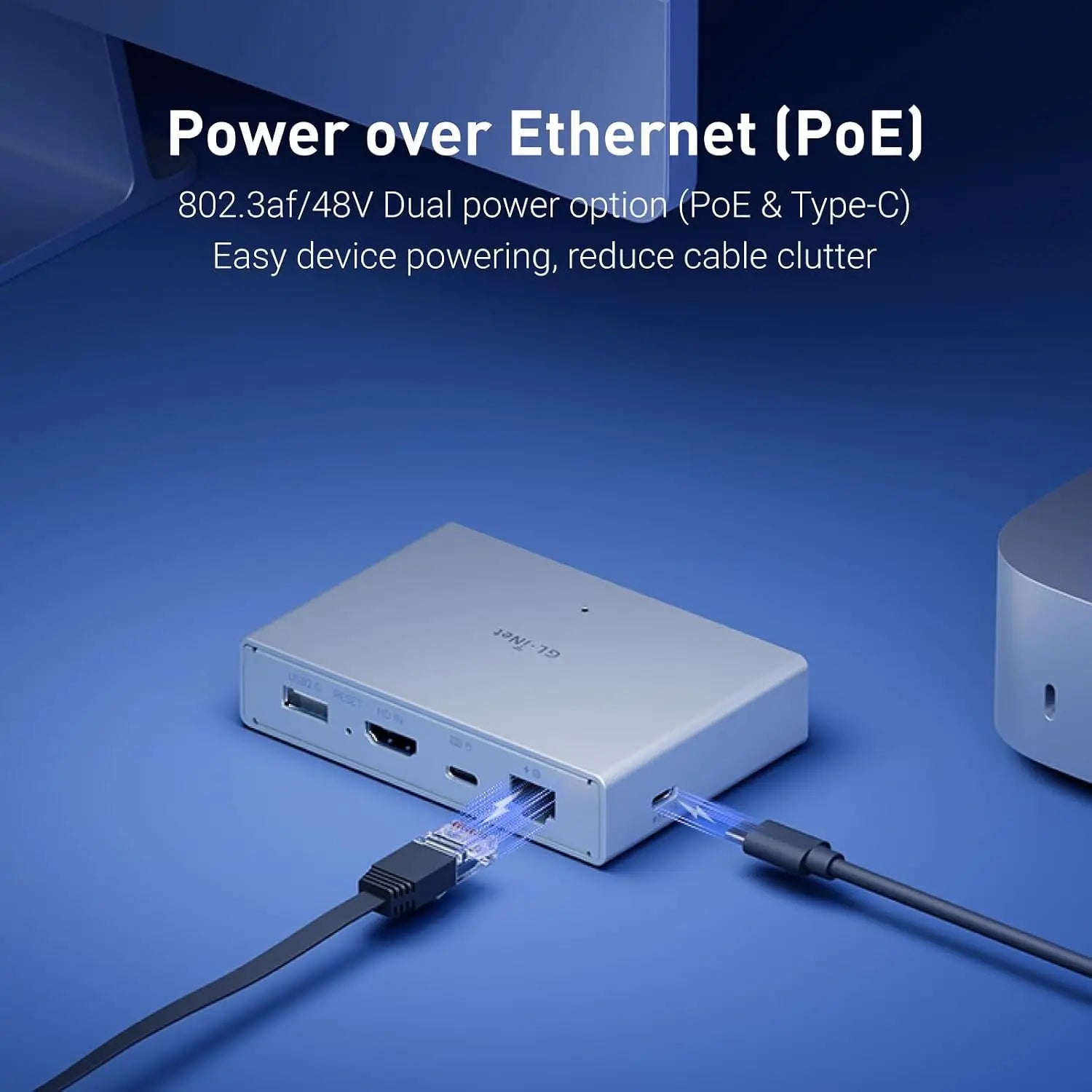 GL.iNet Comet PoE Remote KVM GL-RM1PE with Tailscale 4K Streaming