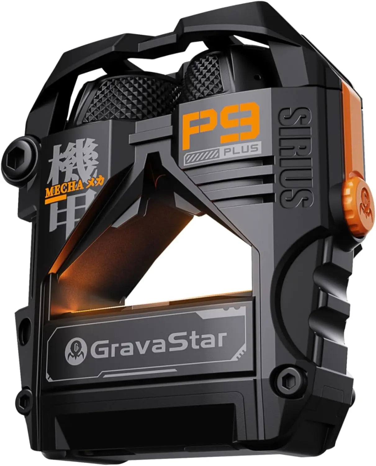 GravaStar Sirius Plus ANC TWS Earbuds Black Superior Sound Quality Advanced Noise Cancellation Long Battery Life