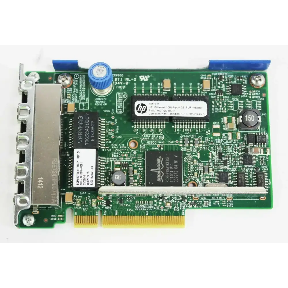 HP 4-Port Ethernet 1Gb 331FLR Adapter 684208-B21 629135-B21 634025-001