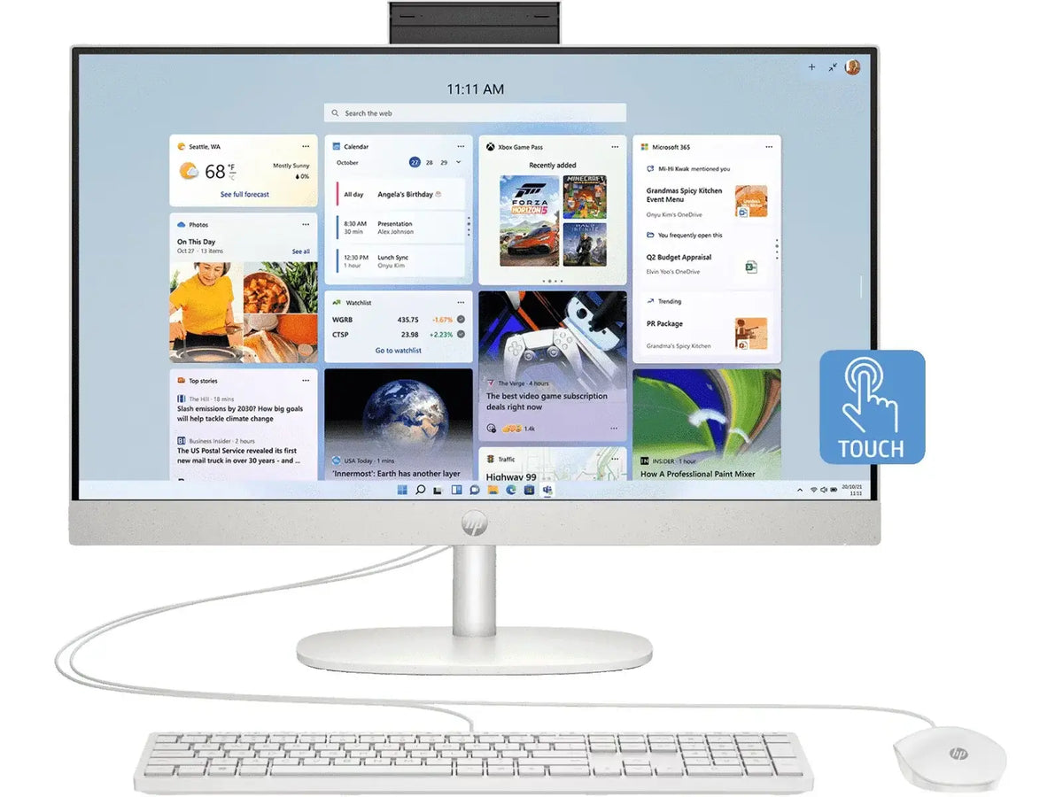 HP All-In-One Desktop 23.8’’ FHD PC - i5-1335U 16GB RAM 512GB SSD Win11 Home- New- Open box