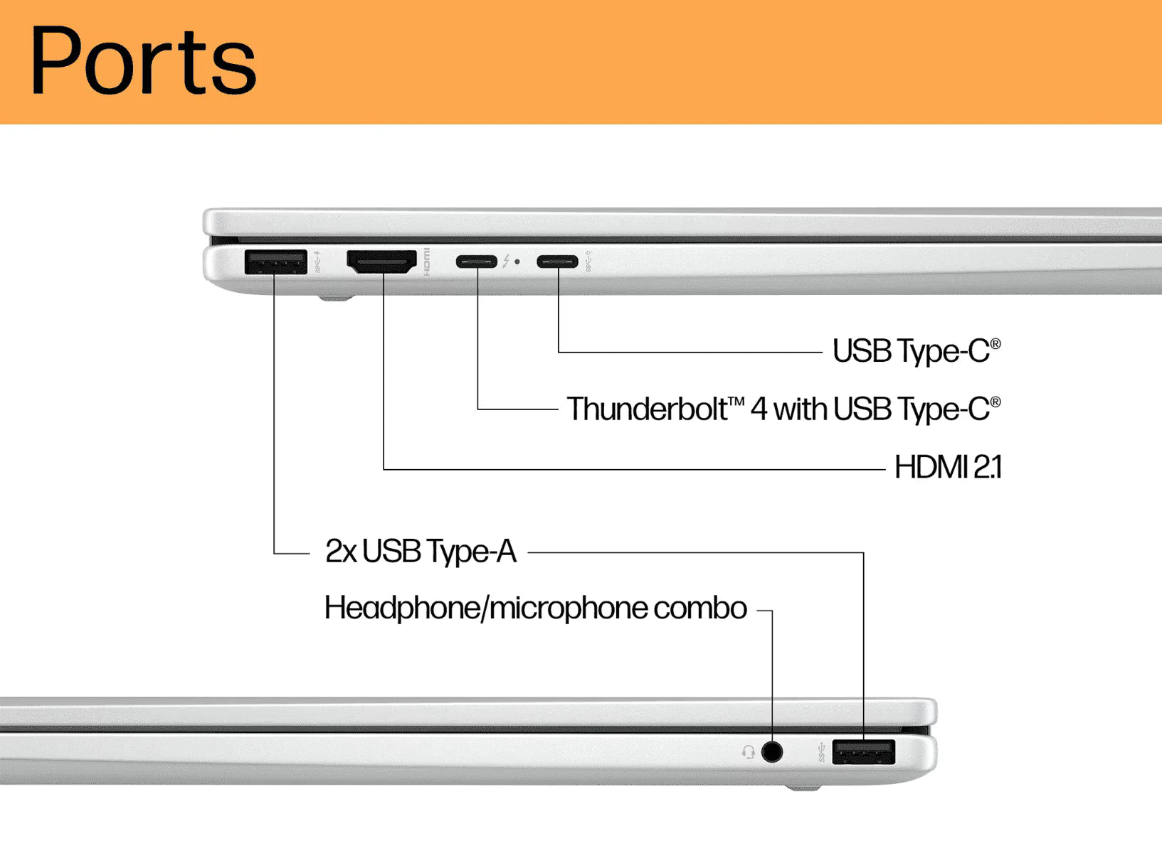 HP Envy x360 16’’ 2 in 1 Ultra 7 16GB 512GB Laptop 16-ac0013TU Silver