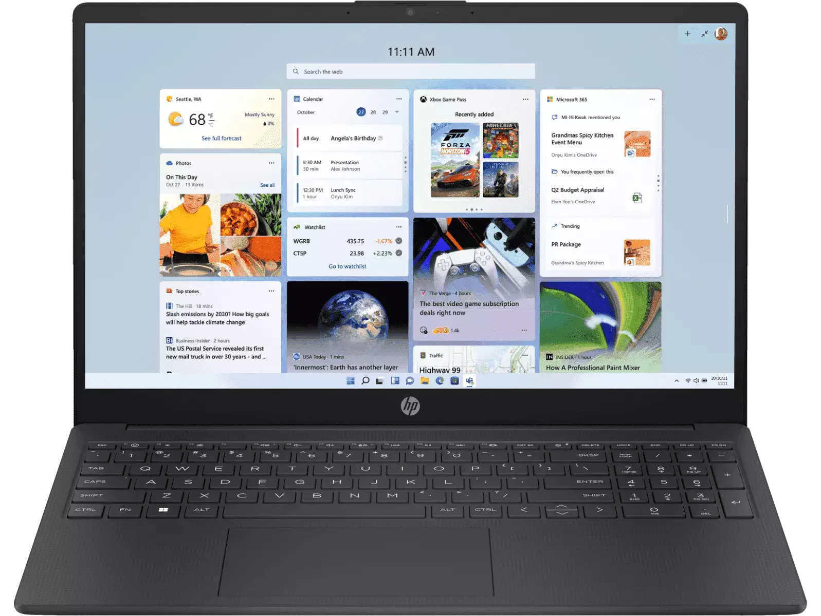 HP ESSENTIALS Laptop 15.6’’ FHD Ryzen 5 7520U 8GB 256GB SSD Radeon Graphics