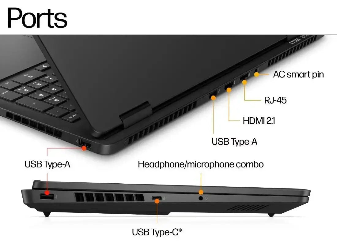 HP OMEN Gaming Laptop 16’’ WQXGA i9-14900HX 32GB 1TB SSD RTX 5060 8GB