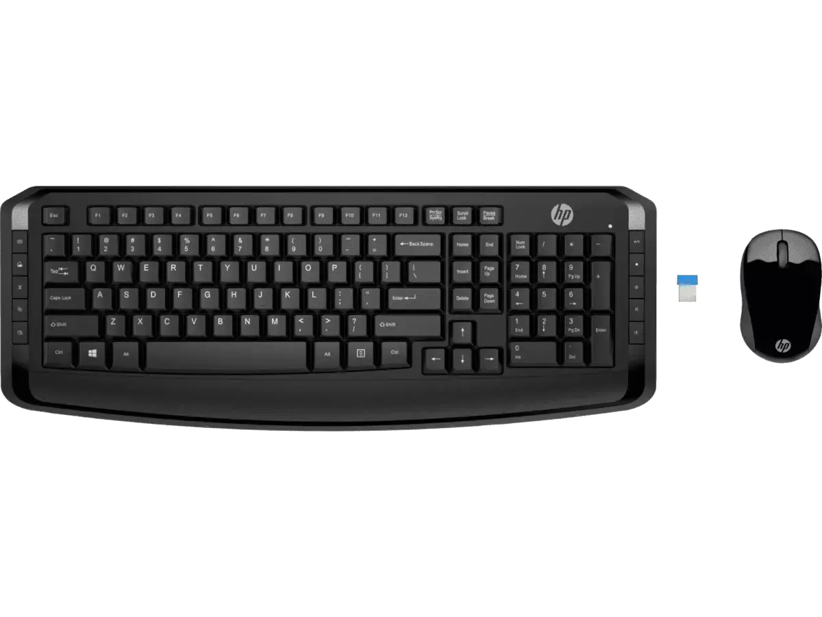 HP Wireless Keyboard and Mouse 300
