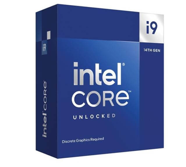 Intel i9 14900KF CPU 4.4GHz (6.0GHz Turbo) 14th Gen LGA1700 24-Core 32-Threads 36MB 125W Graphic Card Required Unlocked Retail Raptor Lake no Fan