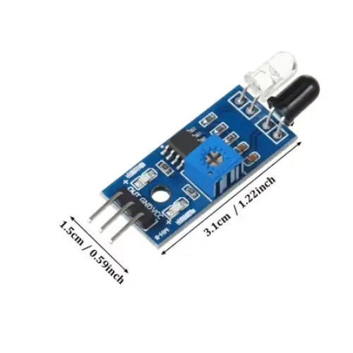 IR Infrared Obstacle Avoidance Sensor Module for Arduino Diy Smart Car Robot Reflective Photoelectric 3PIN
