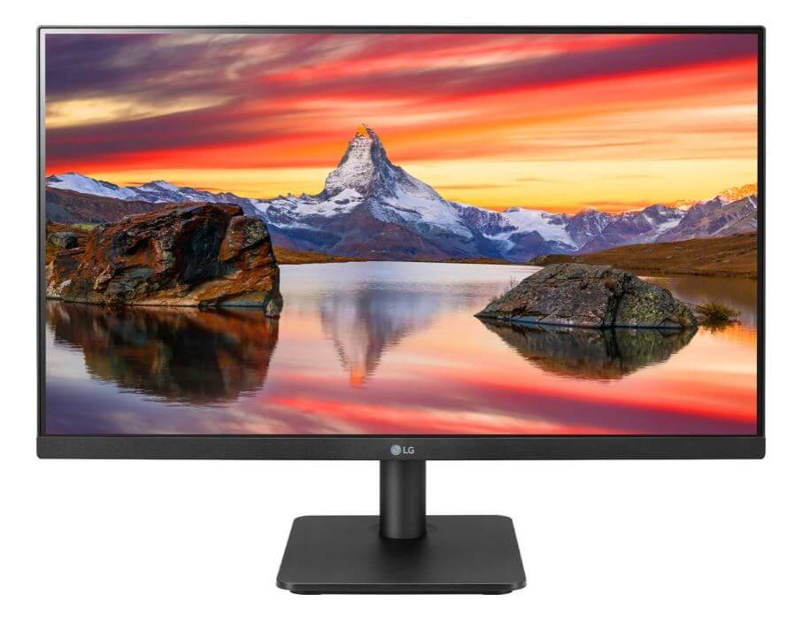 LG 23.8''/24" IPS FHD Monitor 75Hz AMD FreeSync 1920x1080 16:9 5ms Tilt Adjustment D-Sub HDMI Reader Mode Black Stabiliser Slim Bezel VESA 3yrs