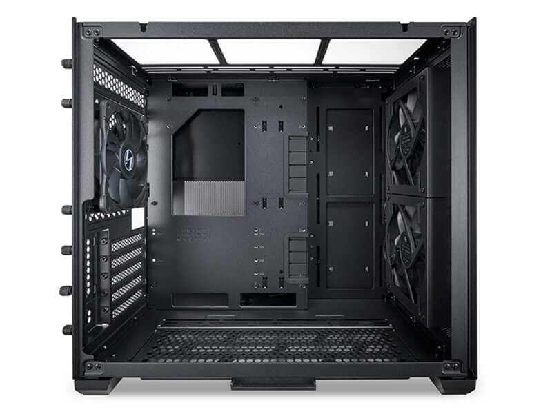 Lian Li O11 Air Mini Mesh & Tempered Glass ATX Case - Black