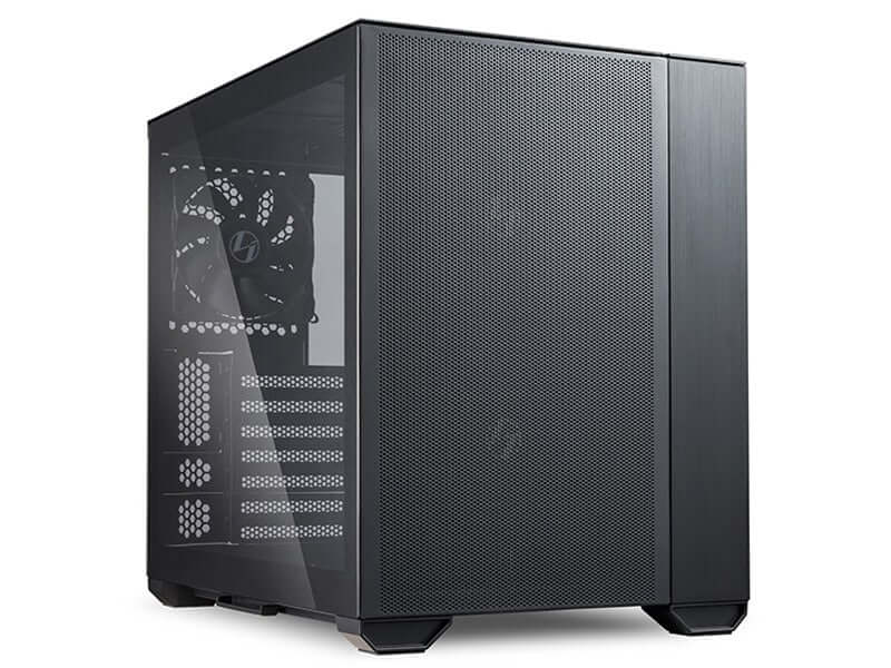 Lian Li O11 Air Mini Mesh & Tempered Glass ATX Case - Black