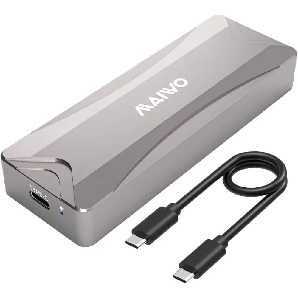 MAIWO K1702 Mac-Book SSD Enclosure M.2 for 12 + 16 PIN Apple Flash SSDs,USB3.2 GEN2x2 20Gbps Reader Compatible