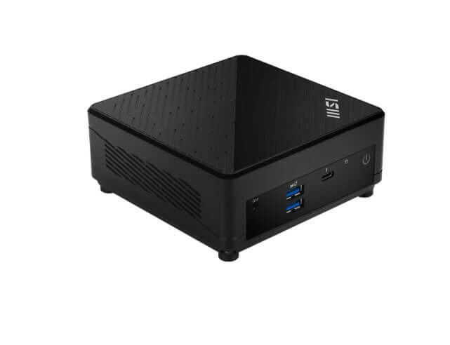 MSI Cubi NUC 5 12M-201BAU Mini PC barebone Intel i5-1235U 2xDDR4 upto 64GB, Intel® Iris® Xe Graphics 1x M.2,1x2.5"SSD