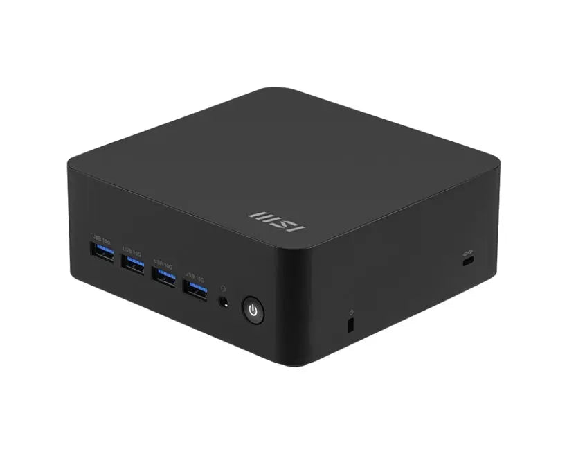 MSI Cubi Z AI 8M with Hawk Point R5 Ryzen 5 8645HS/Up to DDR5/dTPM/2*M.2/2*HDMI/2*USB C 4.0/4*Display/2*LAN/Wifi6E/Card