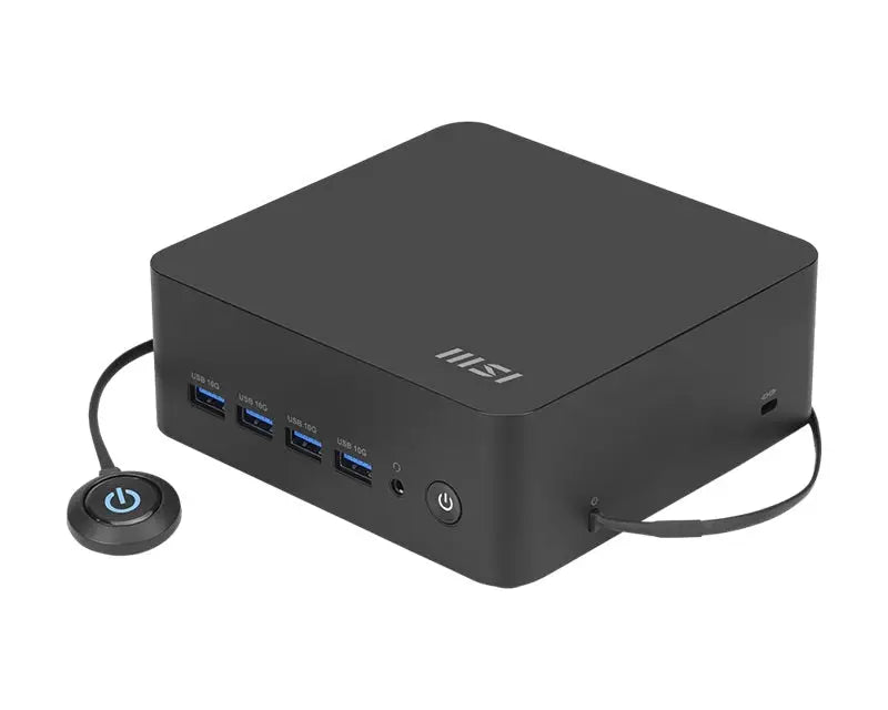 MSI Cubi Z AI 8M with Hawk Point R5 Ryzen 5 8645HS/Up to DDR5/dTPM/2*M.2/2*HDMI/2*USB C 4.0/4*Display/2*LAN/Wifi6E/Card