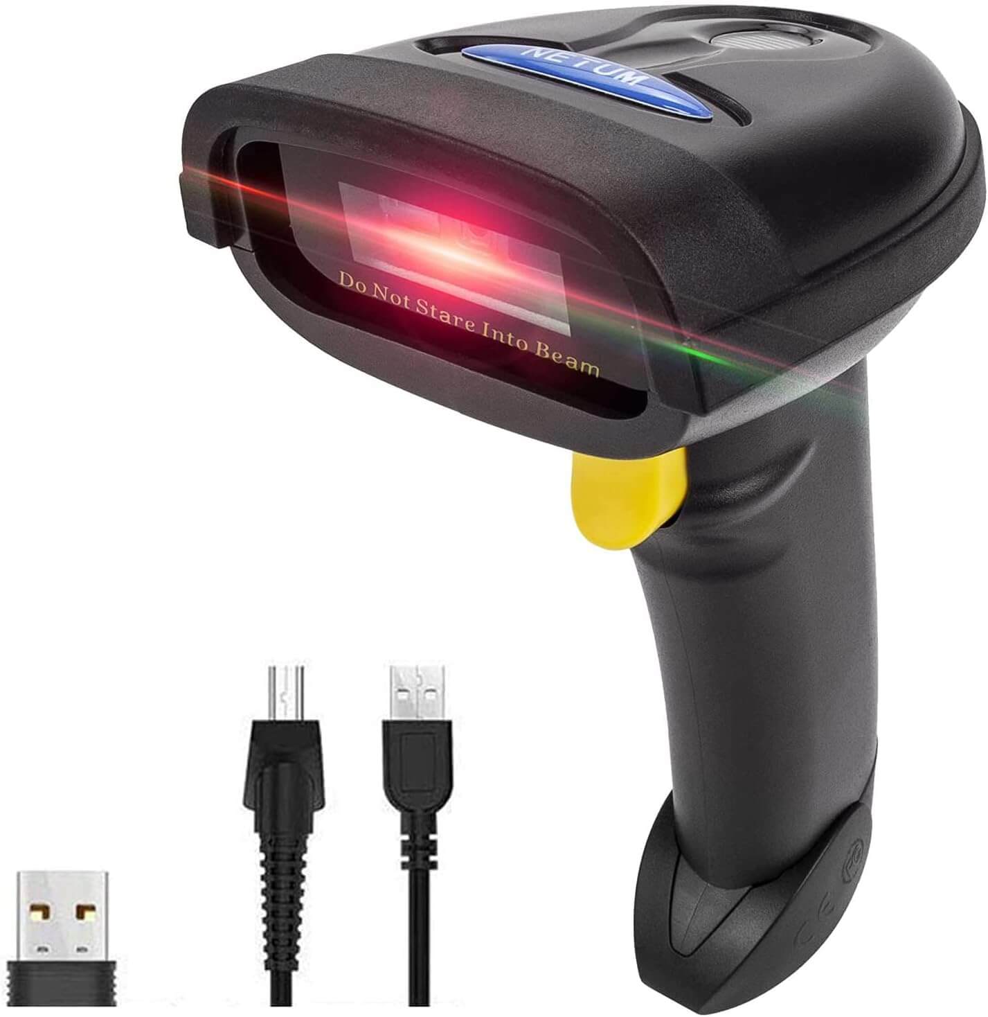 NETUM 2D Barcode Scanner, Compatible with 2.4G Wireless & Bluetooth & USB Wired Connection, Connect Smart Phone, Tablet, PC, 1D Bar Code Reader Work for QR PDF417 Data Matrix NT-1228BLconsumables