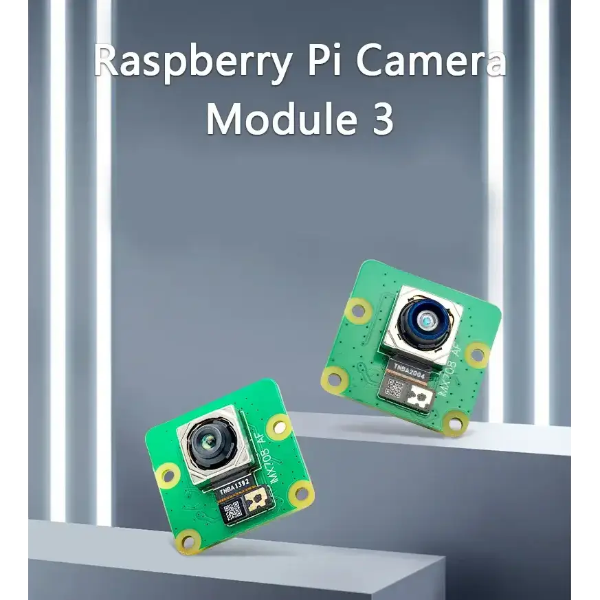 Raspberry Pi Camera Module 3 wide 12MP IMX708 autofocus camera Wide angle 75 degreesSupports 5 and zero