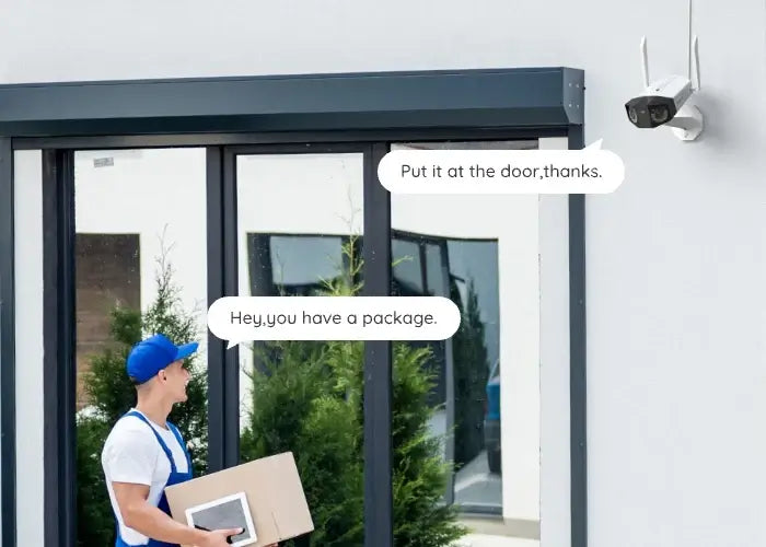 Reolink Duo 2 WiFi 4K 8MP Wi-Fi 6 Plug-in Camera with 180° Panorama