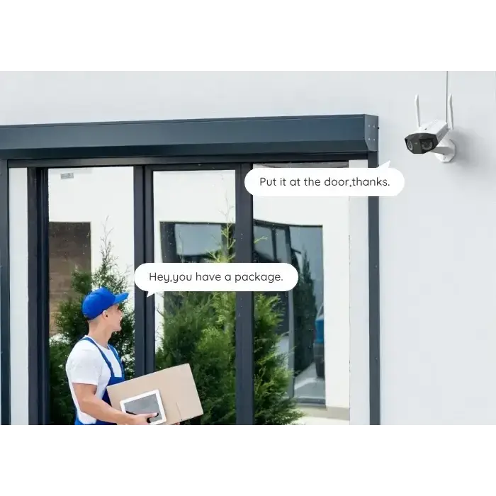 Reolink Duo 2 WiFi 4K 8MP Wi-Fi 6 Plug-in Camera with 180° Panorama