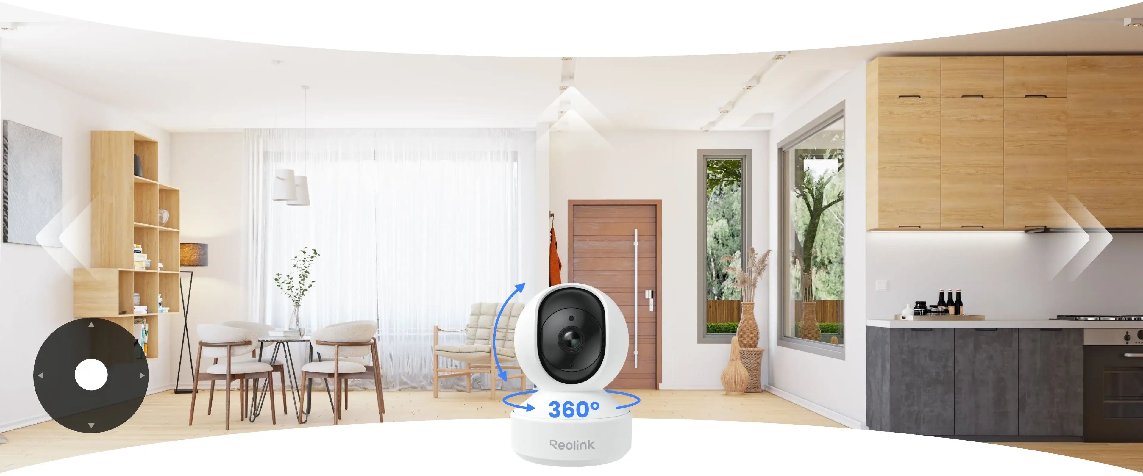 Reolink E1 Pro Smart 5MP Wi-Fi PT Indoor Security Camera