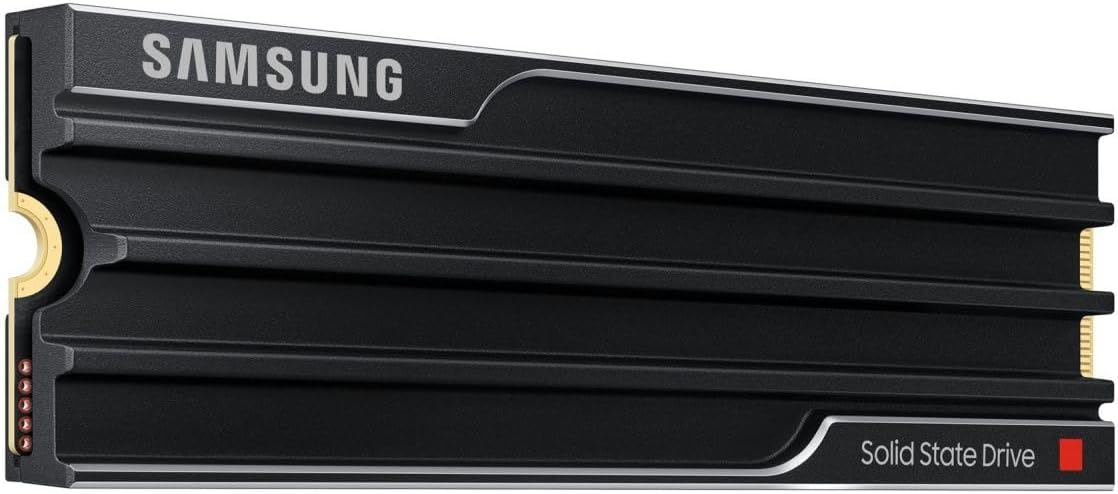 Samsung 9100 PRO 1TB PCIe Gen5 NVMe M.2 SSD with Heatsink