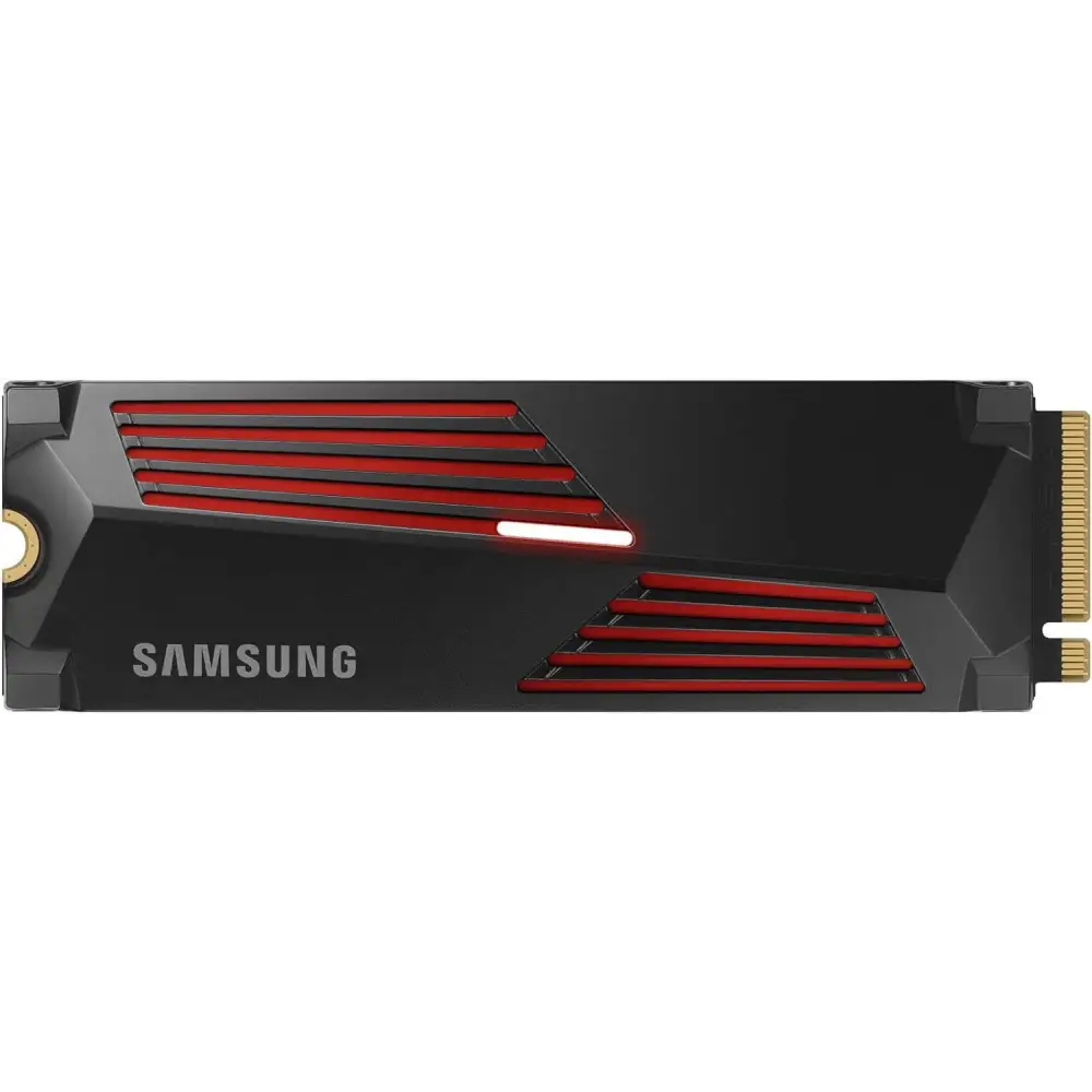 SAMSUNG 990 PRO 4TB w/Heatsink SSD PCIe Gen4 M.2 2280 Internal Solid State Hard Drive Seq. Read Speeds Up to 7,450MB/s