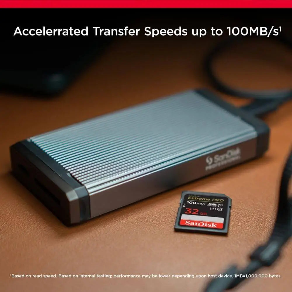 SanDisk 32GB Extreme PRO SDHC UHS-I Memory Card - C10 U3 V30 4K UHD SD - SDSDXXO-032G-GN4IN