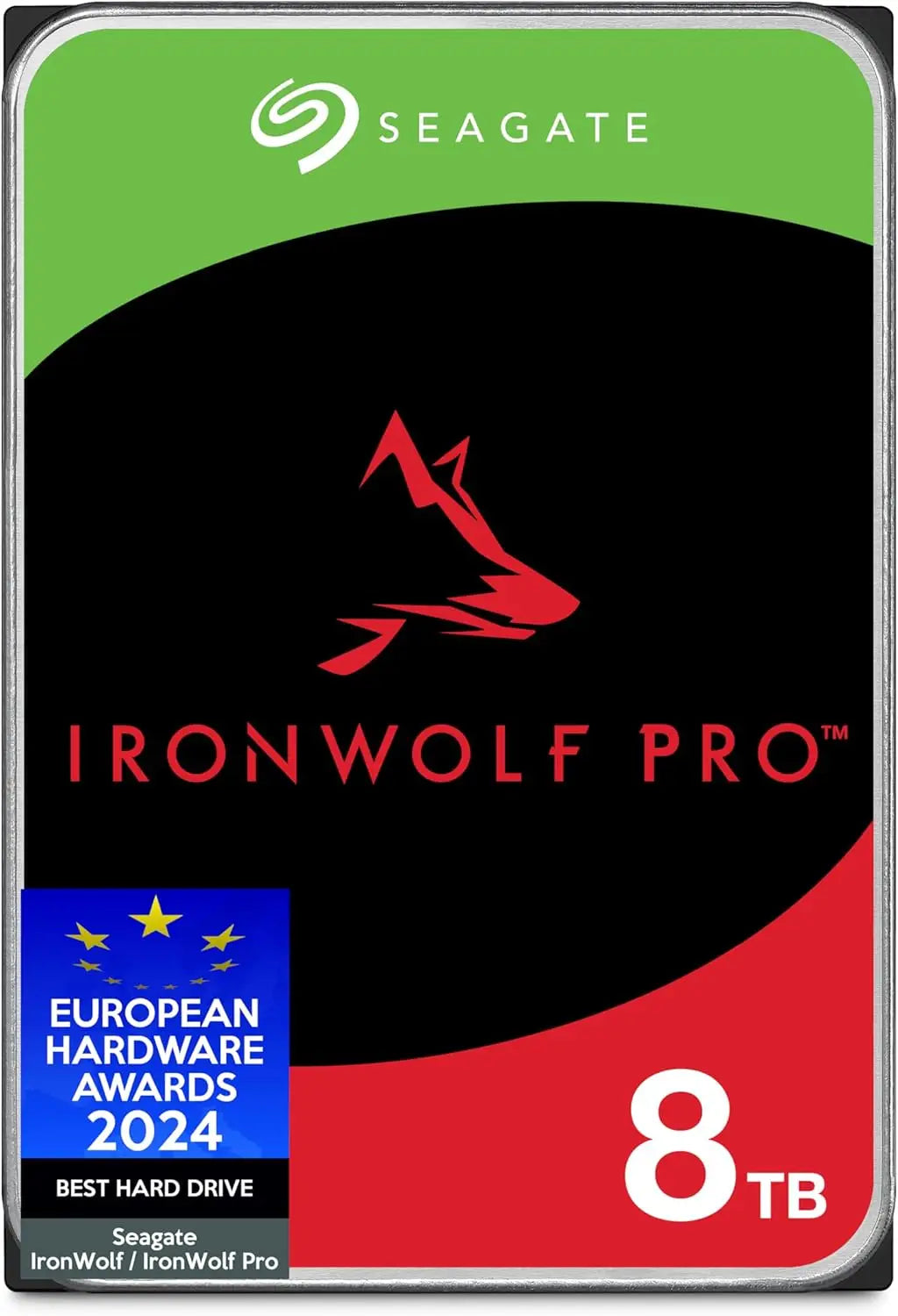 Seagate IronWolf Pro 8TB NAS Internal Hard Drive HDD 3.5’’ 7200RPM CMR 256MB Cache SATA 6GB/S Includes Data Rescue