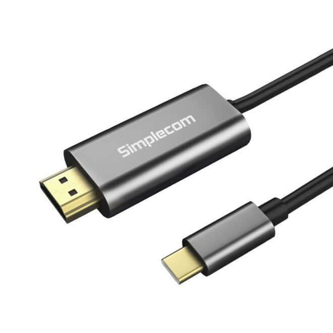 Simplecom DA321 USB-C Type C to HDMI Cable 1.8M (6ft) 4K@30Hzconsumables