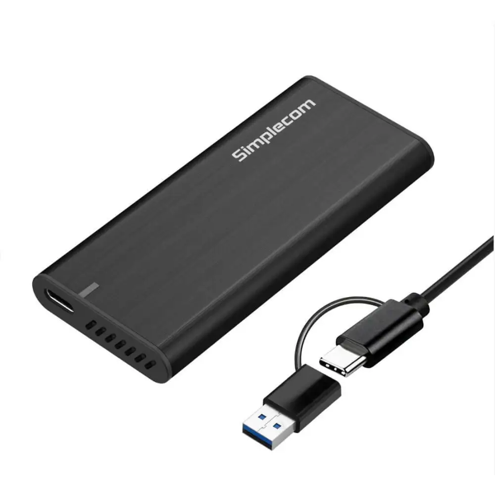 Simplecom SE502C SATA M.2 SSD to USB-C Enclosure USB 3.2 Gen1 5Gbps