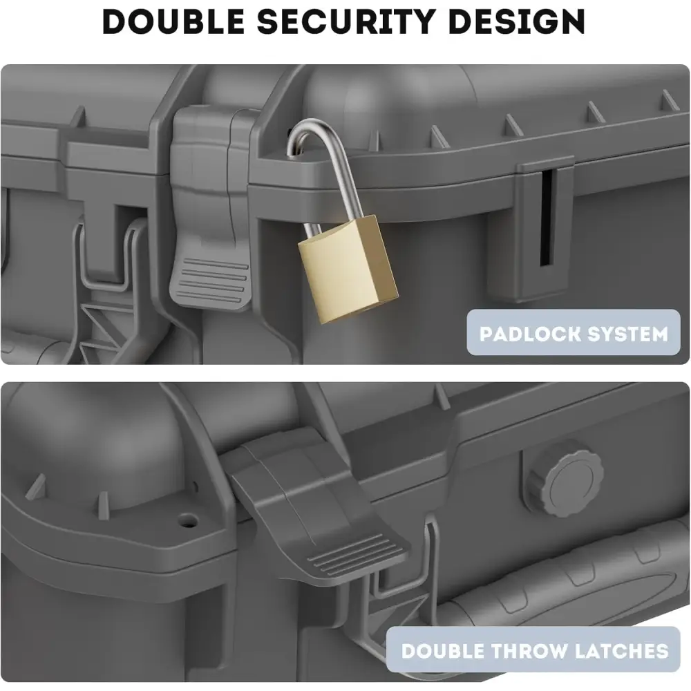 Starlink Mini Case - Accessories Waterproof Portable Protective Hard for Travel Made of PP with Pre-Cut Foam Dishy