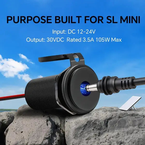 Starlink Mini Waterproof Boosted Caravan / Canopy Power Outlet