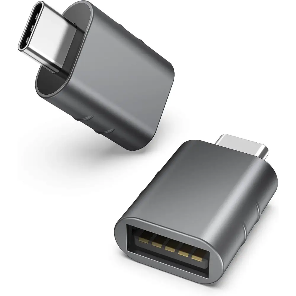 Syntech USB C to Adapter Pack of 2 Male USB3 Female Compatible with MacBook Pro 2023 iMac iPad Mini 6/Pro Air 2022