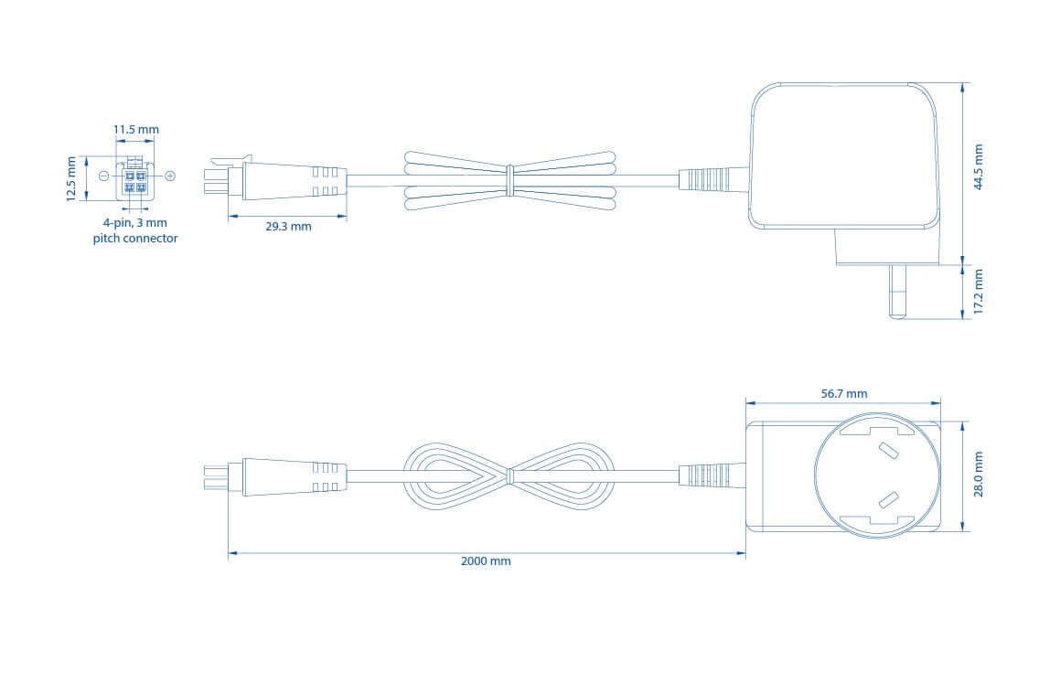 Teltonika AU POWER SUPPLY 18W
