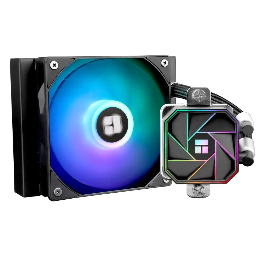 Thermalright Aqua Elite 120 V3 Liquid CPU Cooler Cooling Row Size,ARGB PWM Fans Aio Water System for AMD/AM4/AM5 Intel
