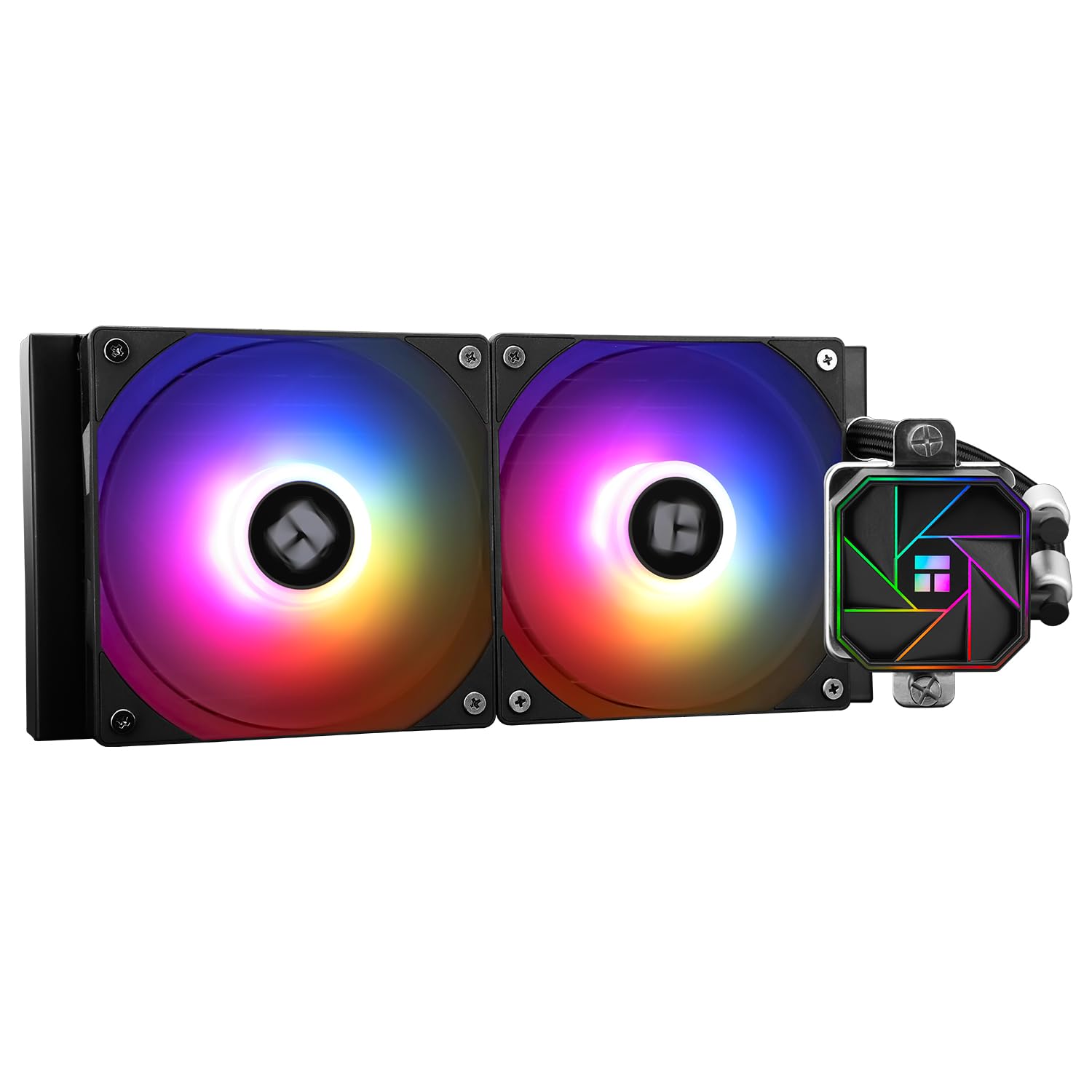 Thermalright Aqua Elite 240 V3 Liquid CPU Cooler 2 x 120mm PWM Fans,240mm Aio,for AMD/AM4/AM5 Intel