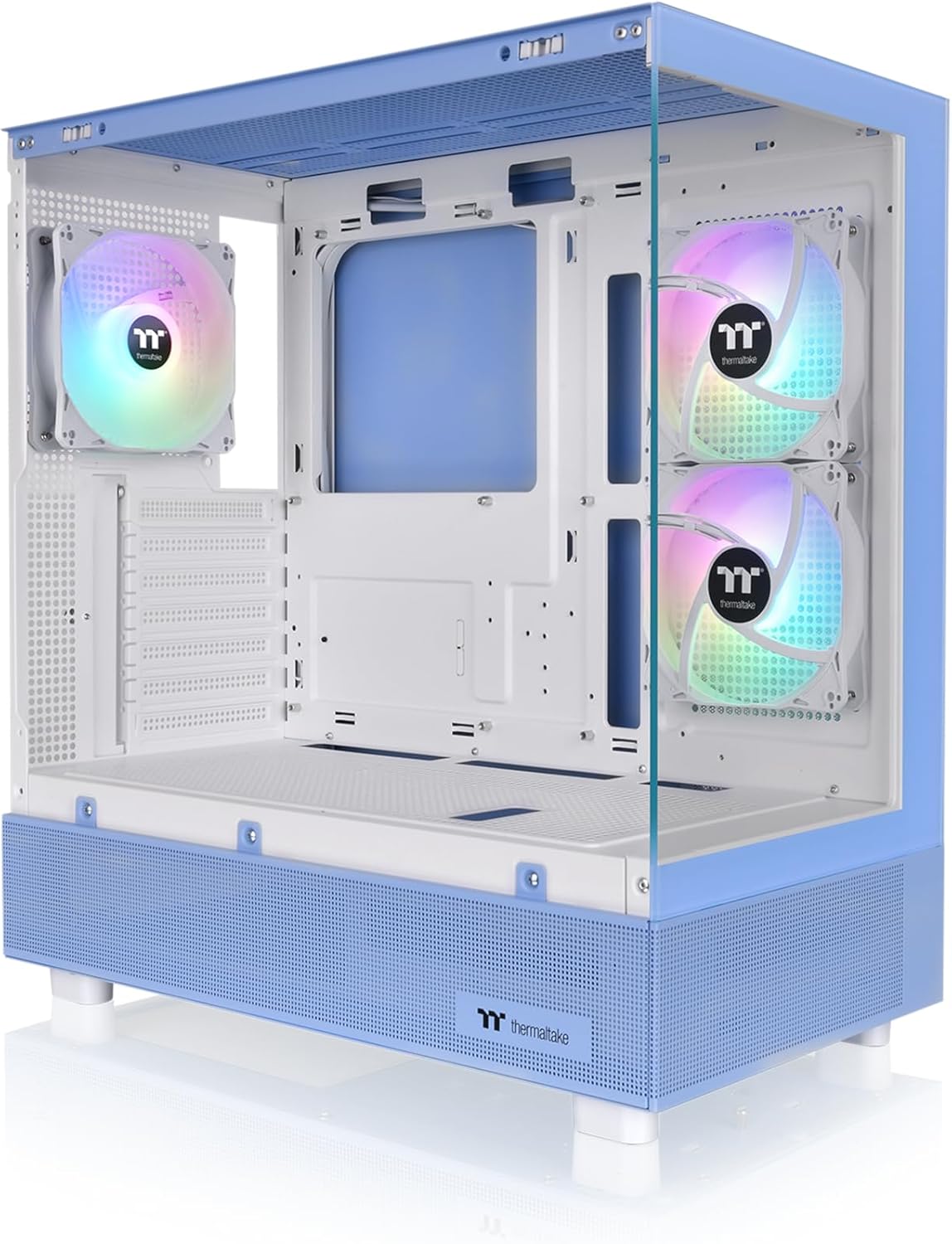 Thermaltake View 270 Plus TG ARGB Mid Tower Case Hydrangea Blue Edition CA-1Y7-00MFWN-01