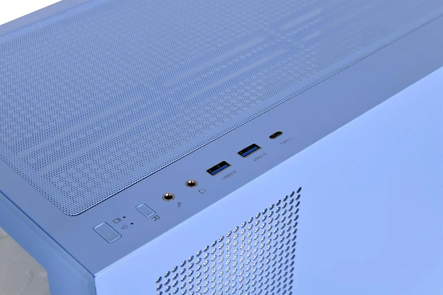 Thermaltake View 270 Plus TG ARGB Mid Tower Case Hydrangea Blue Edition CA-1Y7-00MFWN-01