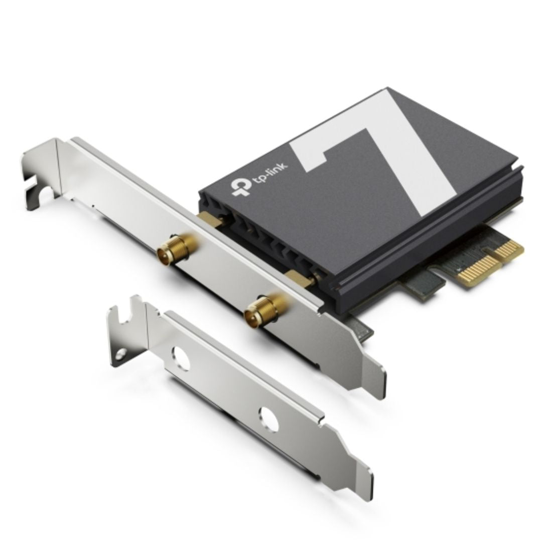 TP-Link Archer TBE550E BE9300 Wi-Fi 7 Bluetooth 5.4 PCIe Adapter 6GHz@5760 Mbps 5GHz@2880 Mbps 2.4GHz@688 Mbps (wifi7)
