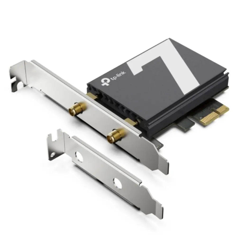 TP-Link Archer TBE550E BE9300 Wi-Fi 7 Bluetooth 5.4 PCIe Adapter 6GHz@5760 Mbps 5GHz@2880 2.4GHz@688 (wifi7) (NIC)
