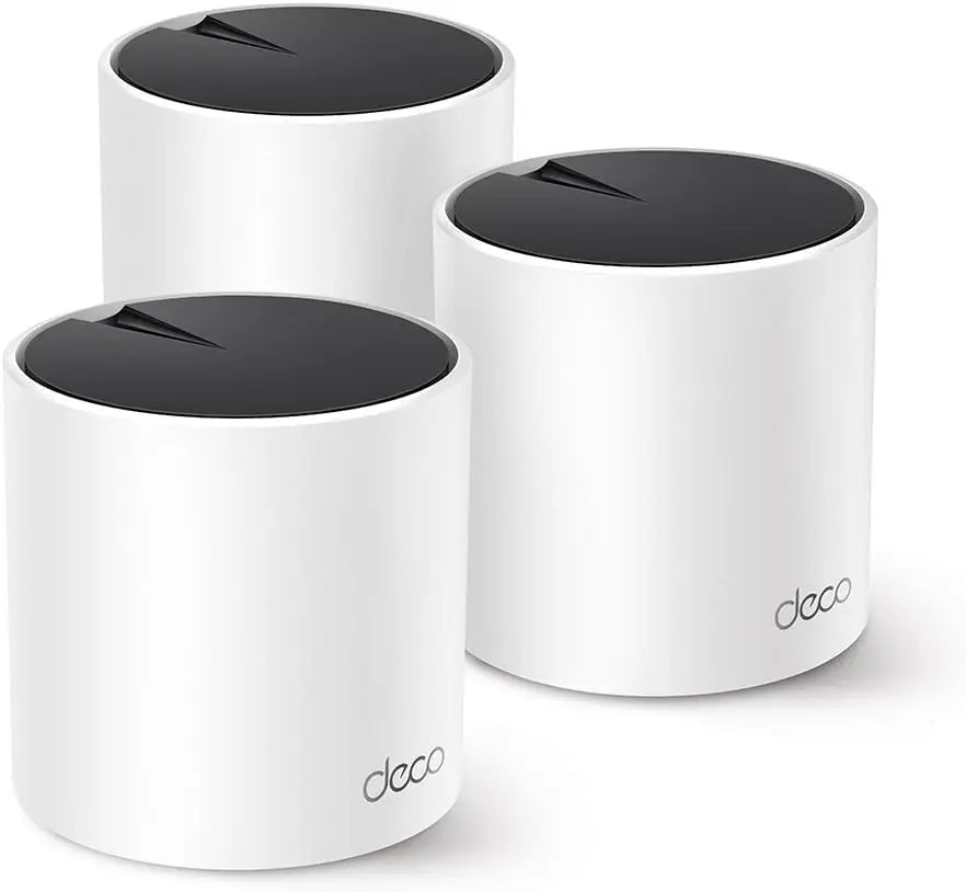 TP-Link Deco X55(3-Pack) AX3000 Dual Band Wi-Fi 6 Mesh 160 MHz WPA3