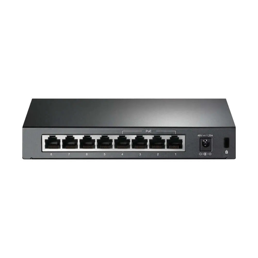 TP-Link TL-SG1008P 8-Port Gigabit Desktop Unmanaged Switch with 4-Port PoE 64W IEEE 802.3af Up to for all ports,Up