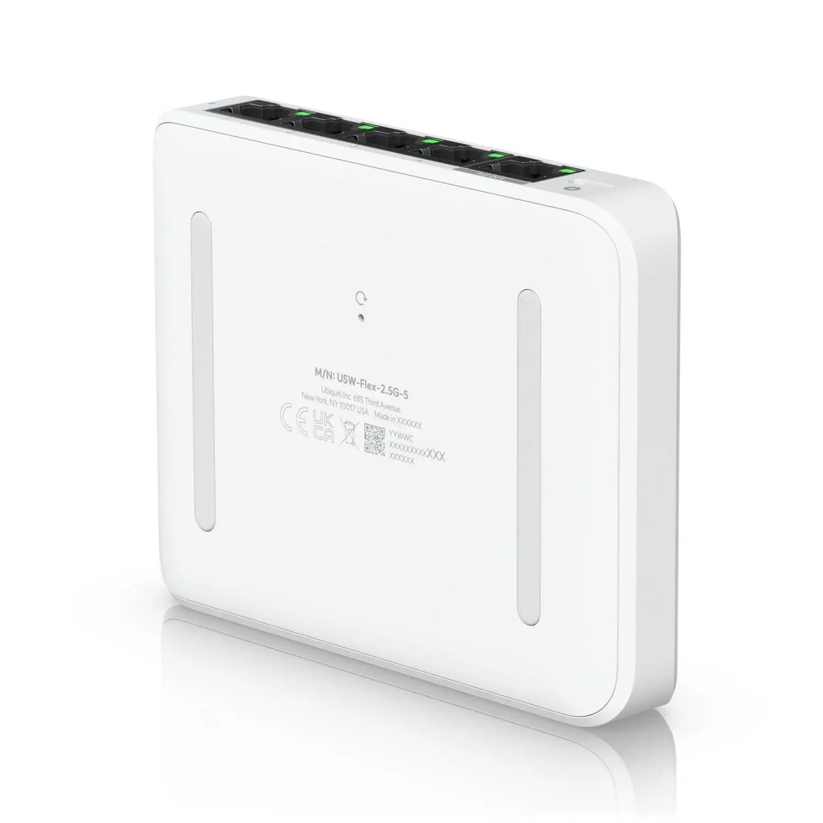 Ubiquiti Flex Mini 2.5G (4) 2.5 GbE Ports (1) PoE Input Port for Power,