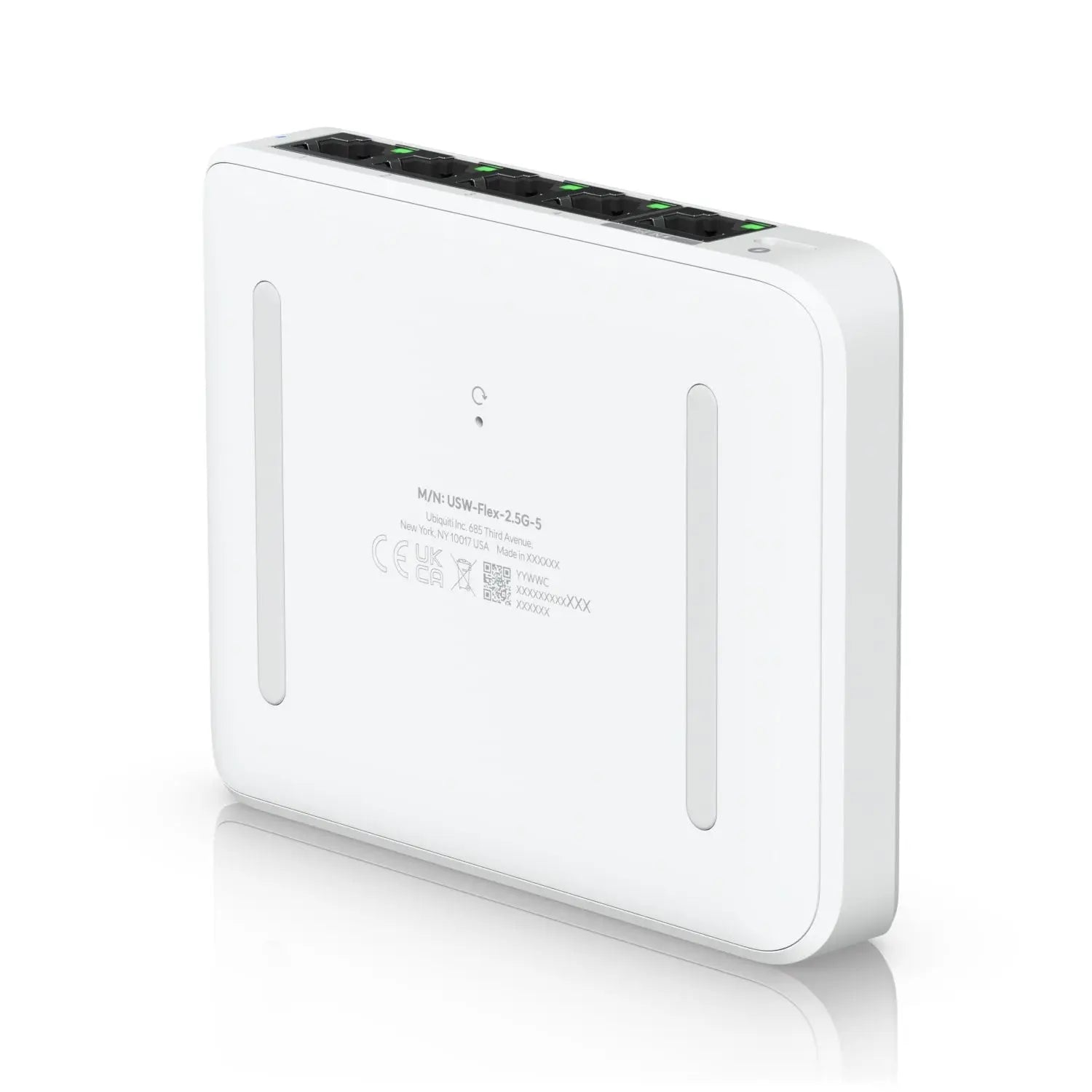 Ubiquiti Flex Mini 2.5G (4) 2.5 GbE Ports (1) PoE Input Port for Power,