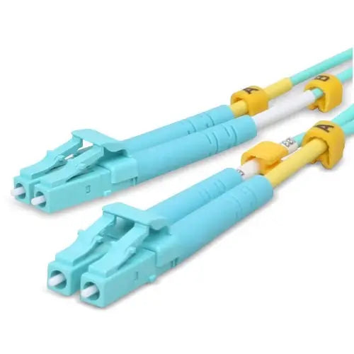 Ubiquiti MultiMode 10 Gbps OM3 Duplex LC Cable 0.5m Length Single Unit,10 Throughput LC-LC Connector