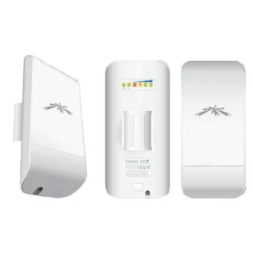 Ubiquiti Nanostation Loco M5 5GHz 802.11a/n MIMO Antenna WiFi Wireless Outdoor CPE 10+ km - Includes PoE Adapter