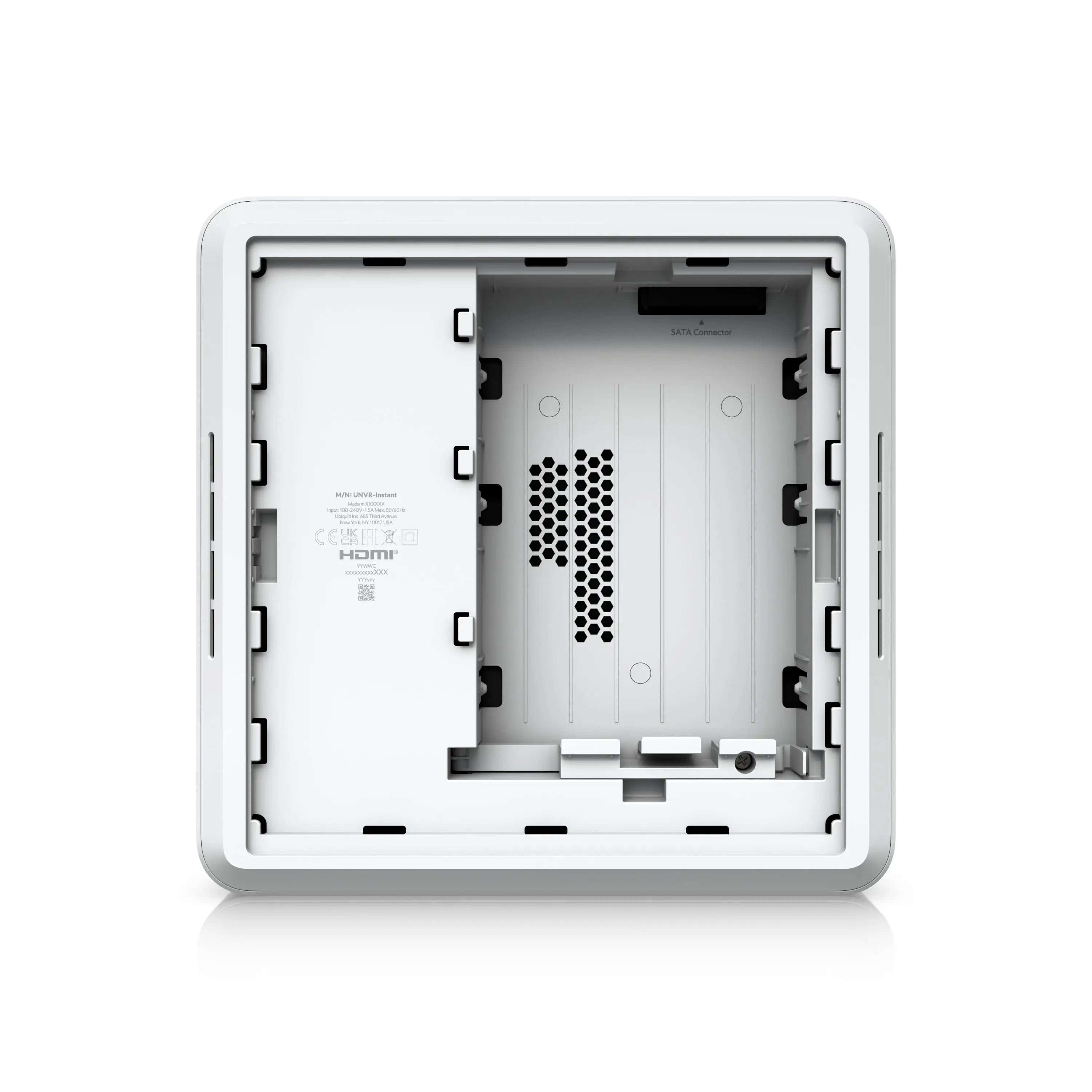 Ubiquiti Network Video Recorder Instant NVR 3.5’’ HDD Support,Integrated 6-port PoE Switch,HDMI View Port Capacity