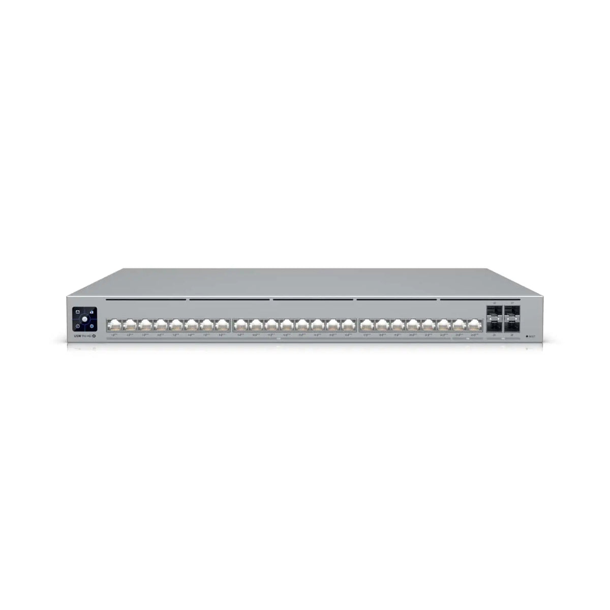 Ubiquiti Pro HD 24 PoE,Professional-grade Layer 3 Etherlighting Switch (2) 10 GbE PoE++ (22) 2.5 (4) 10G SFP+ Ports