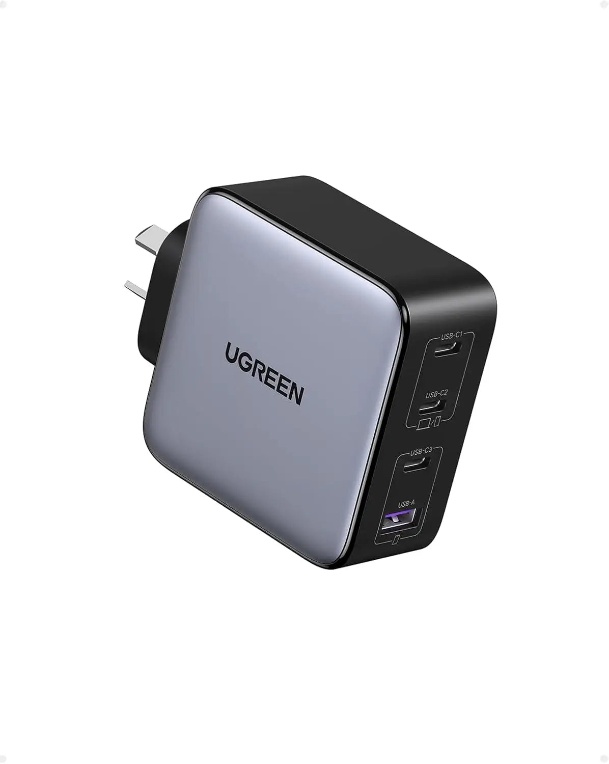 UGREEN 100W USB C Charger Nexode 4 Ports GaN II Fast Charging Block AU Plug